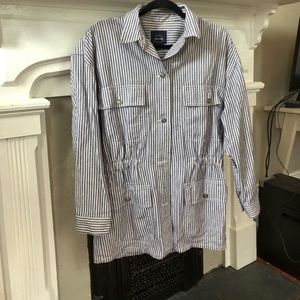 Striped spring jacket